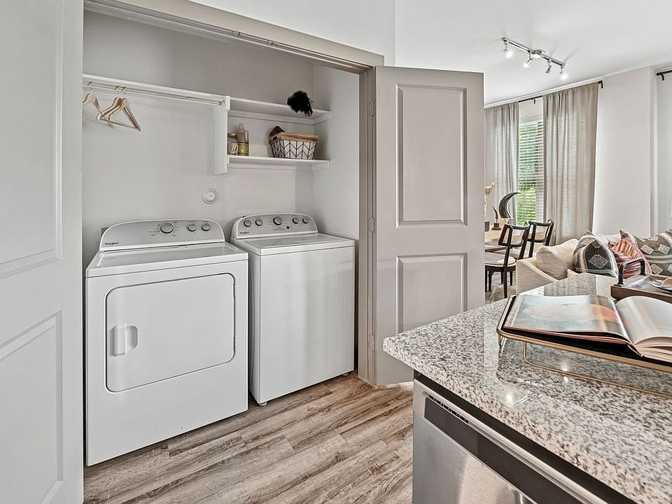 In-unit washer and dryer