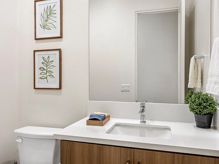Hallway Half Bathroom