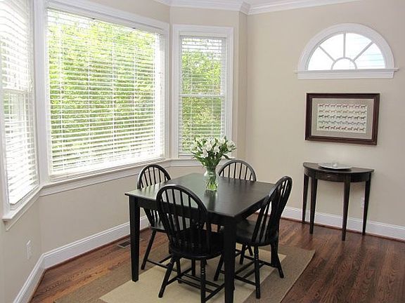 Breakfast Room Overlooks Woods