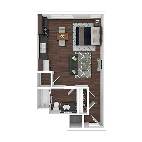 Floor plan E1