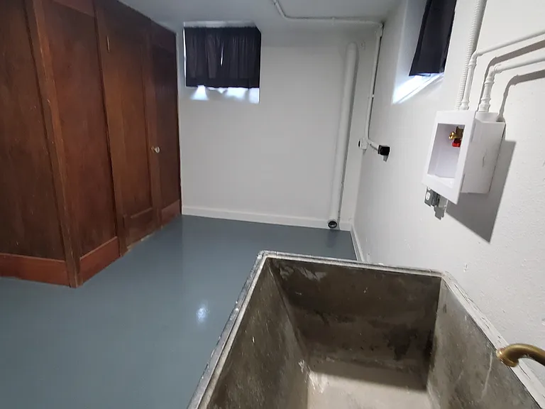 Laundry Room Hook ups for washer and dryer