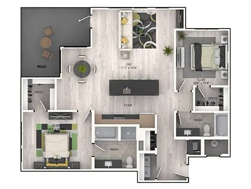 Floor plan C6a