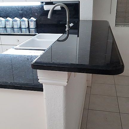 Granite kitchen bar