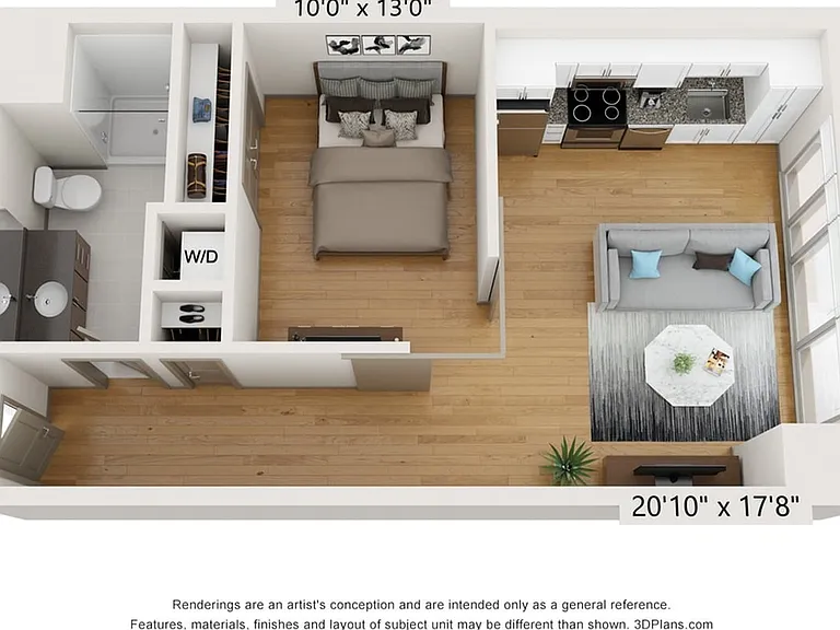1 Bedroom 1 Bedroom