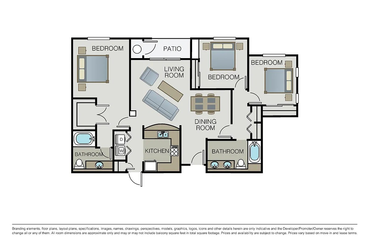 Floor plan Plan 3A