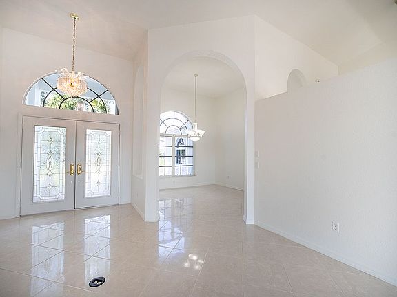 Foyer & dining room (right)