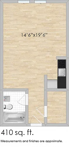 Floor plan 37 Rockford Studio