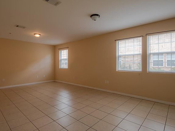 Open Living Room with Tile