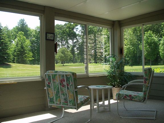 Sunroom with view