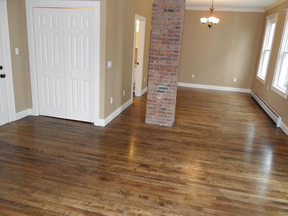 Entryway + living room