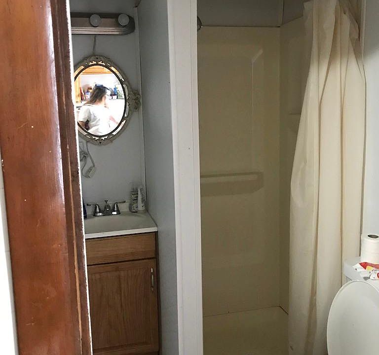 Downstairs 3/4 bathroom