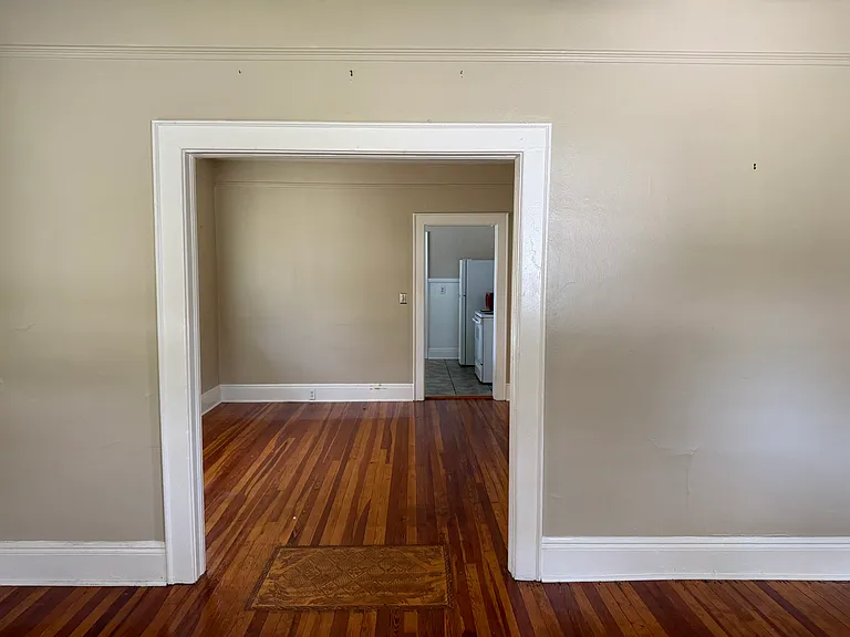view into dining room or possible office area from living room