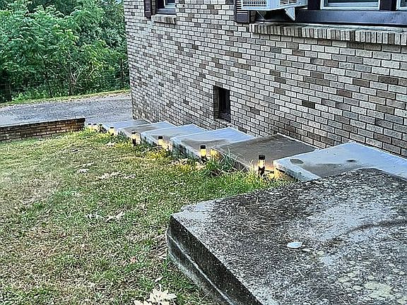 newly renovated front steps 
