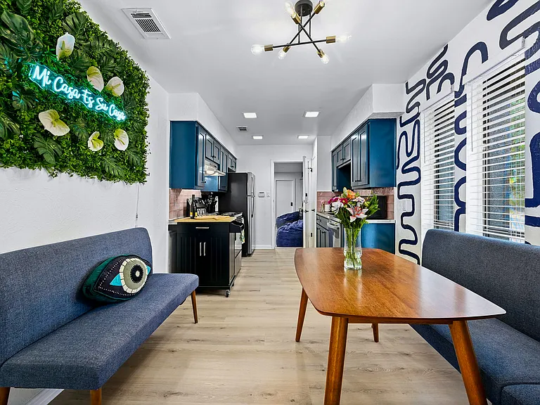 Unit B Kitchen and cute dining nook
