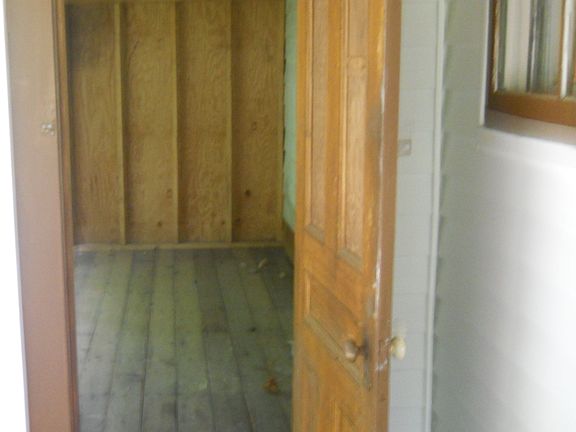 unfinished backroom