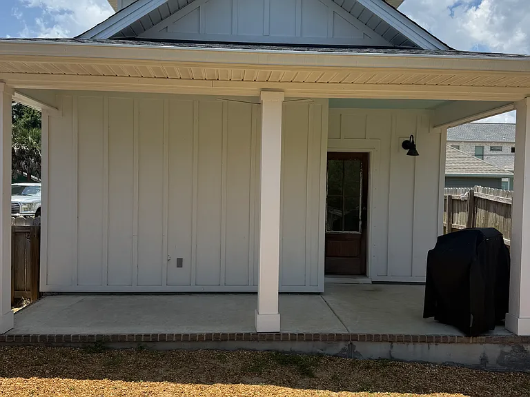 Back of the house