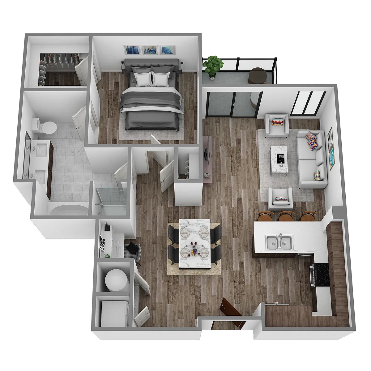 Floor plan J