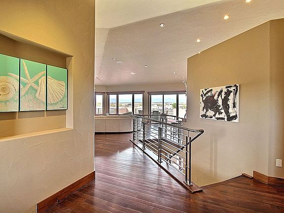 Iron Railing Along Stairways