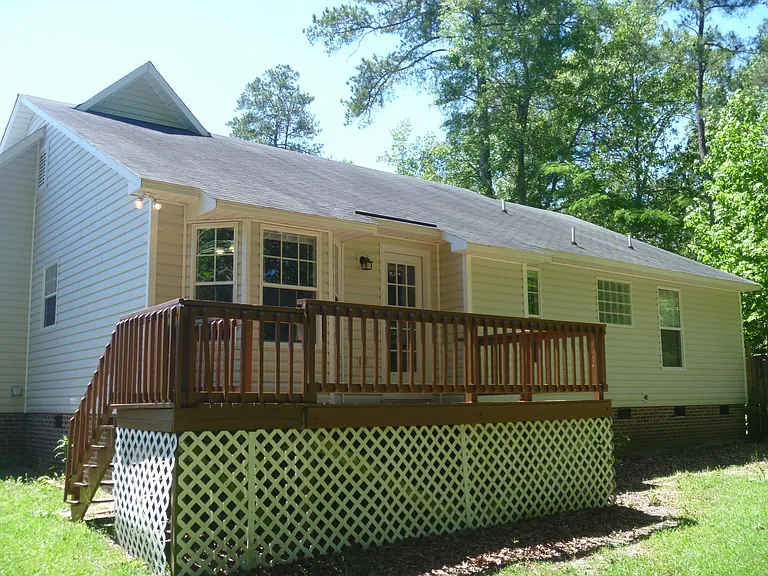 Back of the house
