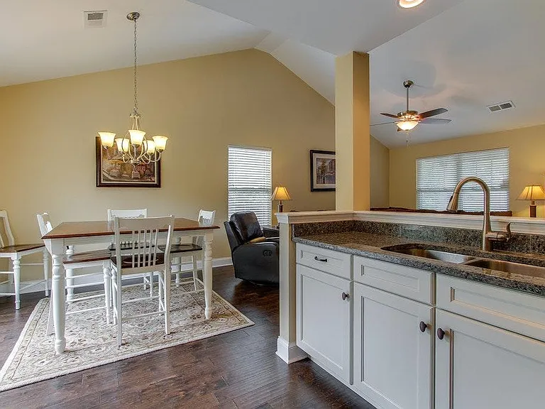 open floor plan