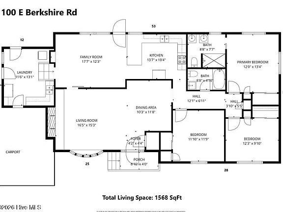 3rd image of 100 E Berkshire Road