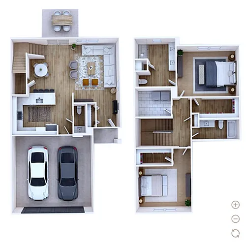 Floor plan Campania End
