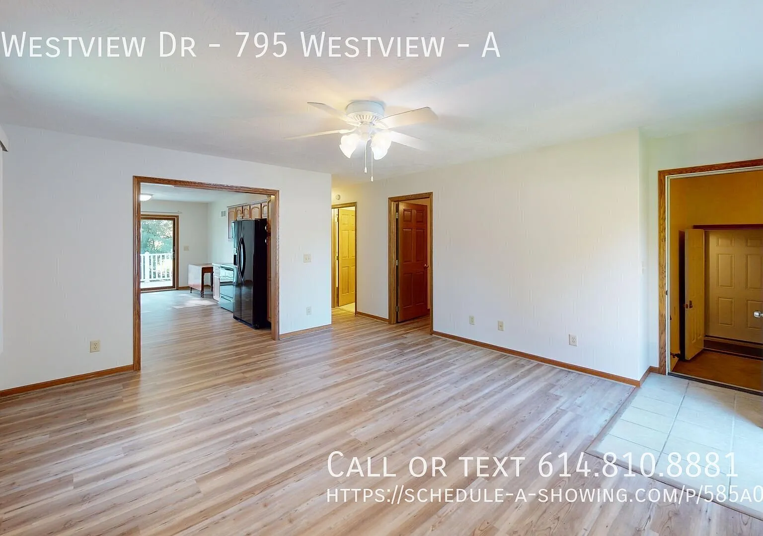 Updated 2BR/1BA Duplex with Attached Garage & Private Deck Mt. Gilead — Photo 4