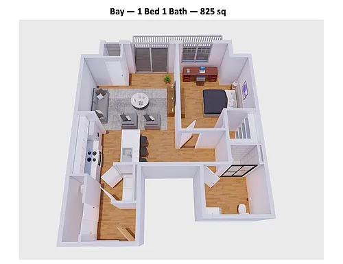 Floor plan Bay