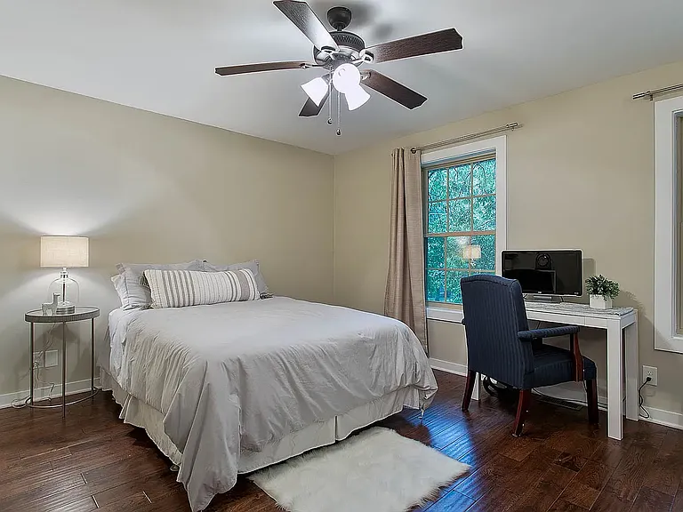 Second bedroom with full bathroom 11 x 11