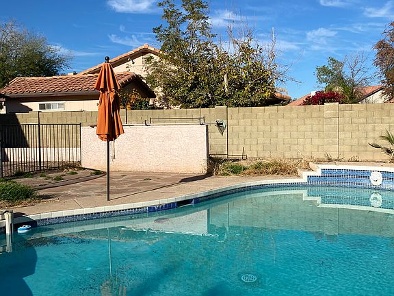 Another view of the pool. We are renovating the entire backyard.