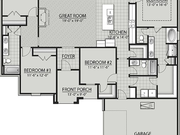 Klein III B - Floorplan - DSLD Homes