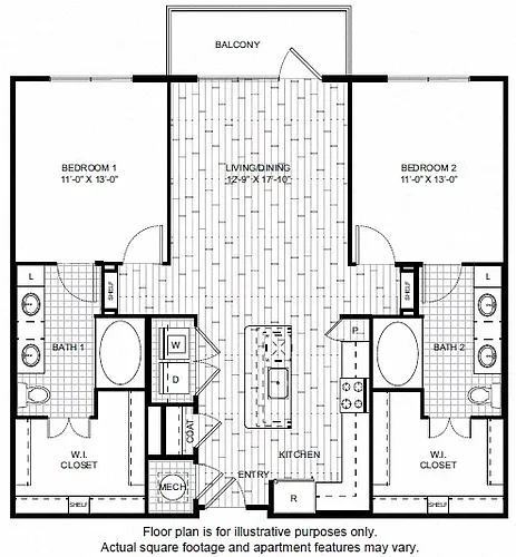 Floor plan B21