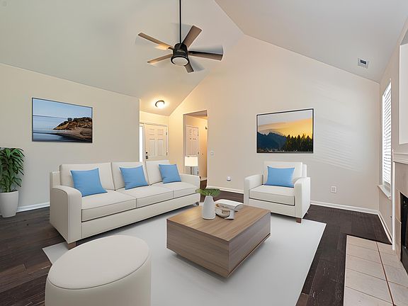 Great Room virtually staged