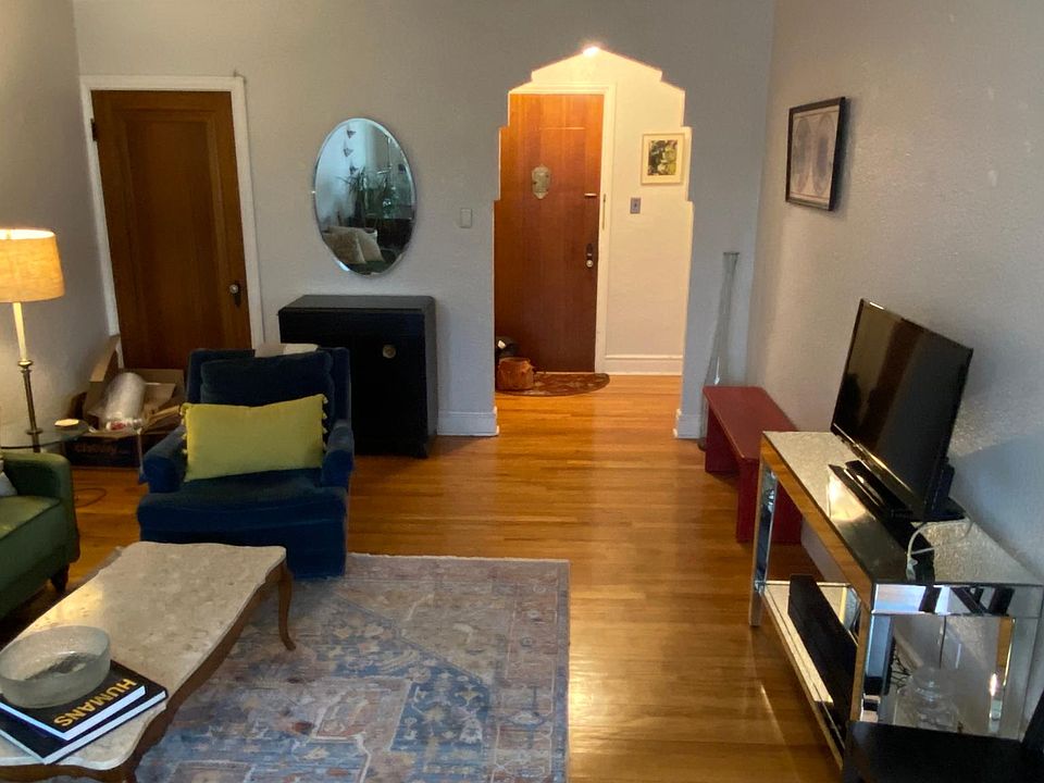 View of Entry & Living room