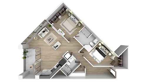 Floor plan B7
