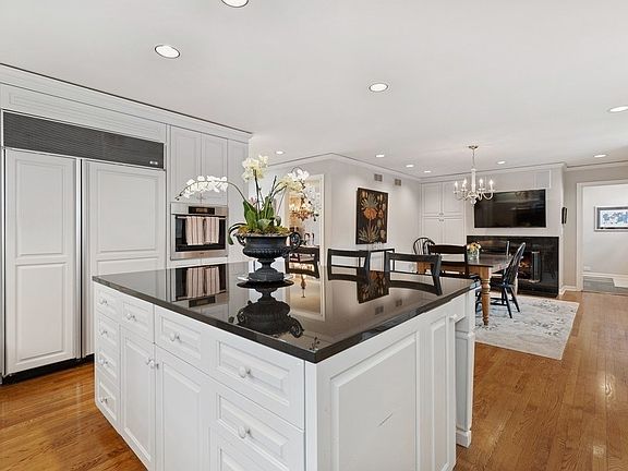 Top of the line appliances with custom cabinetry.