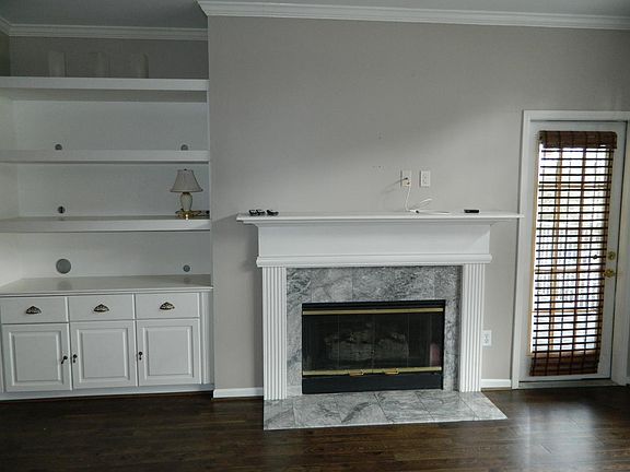Fireplace in living room