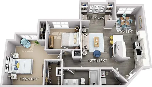 Floor plan BA2 Legacy