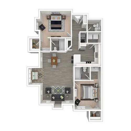 Floor plan Oconee Renovated