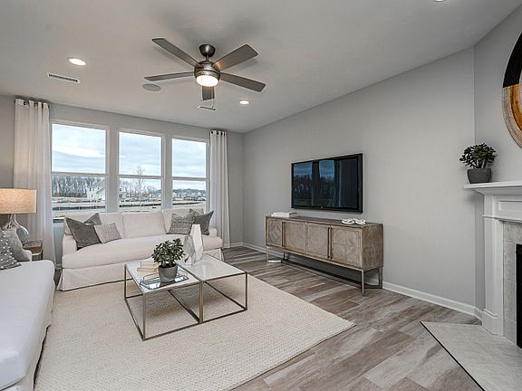 Large Gathering Room with Fireplace Option