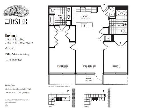 Floor plan Duxbury