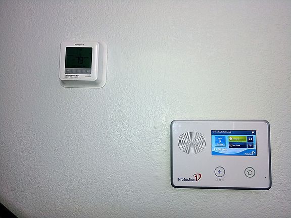 New Security system and A/C therm