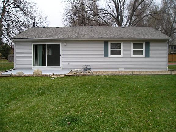 Rear of home