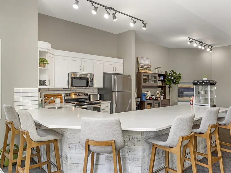 Leasing Office Kitchen