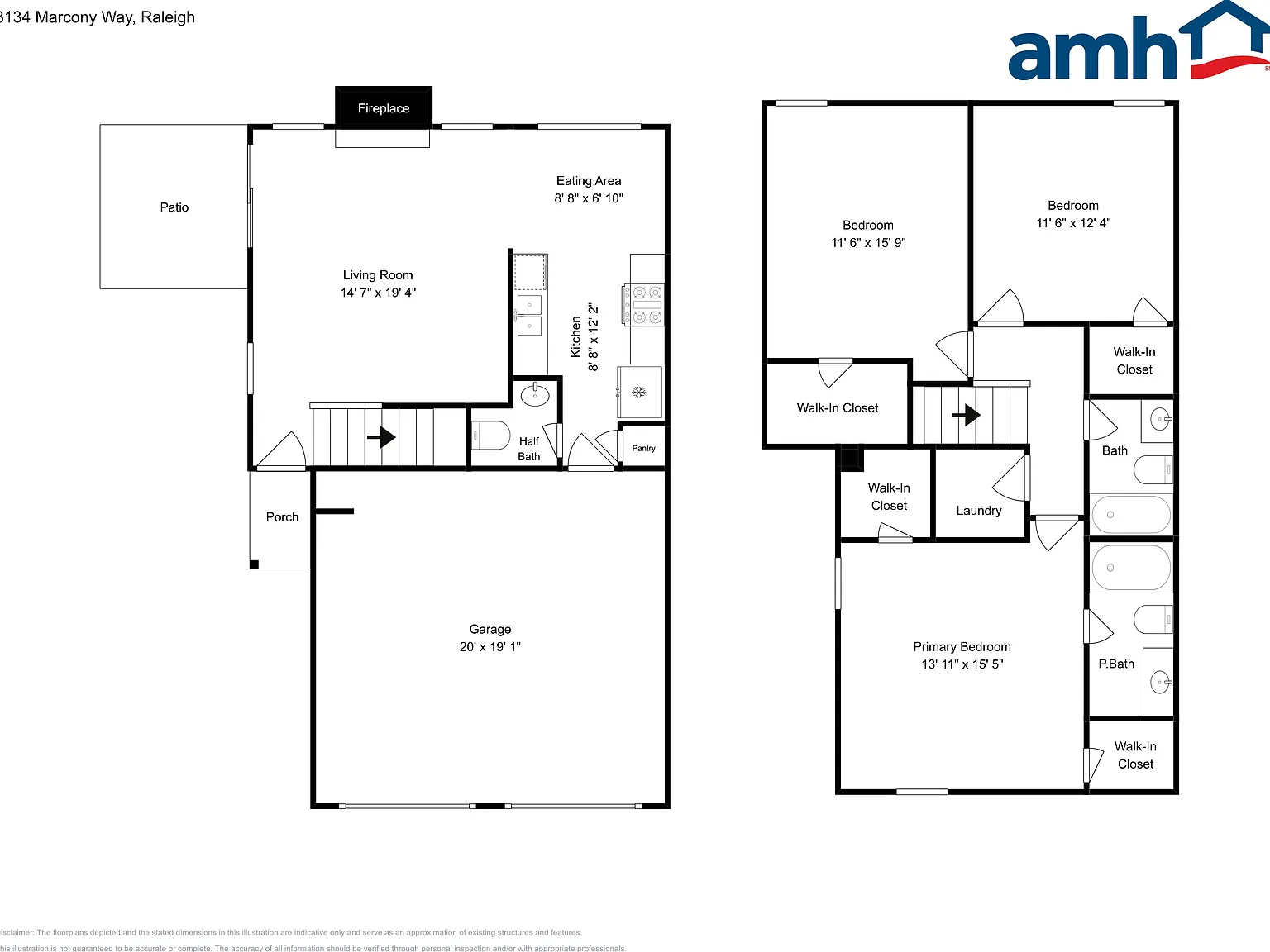 3 bed, 2.5 bath, 1360 sqft, $1,830 — Photo 2