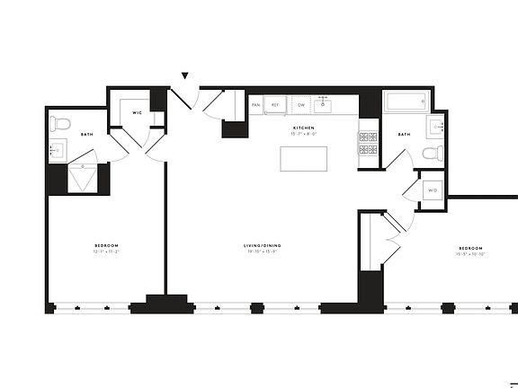 2nd image of 535 W 43rd St APT N15b