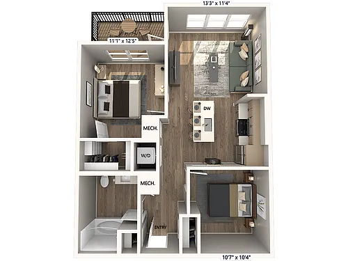 Floor plan BA4