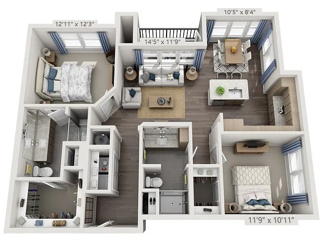 Floor plan B2
