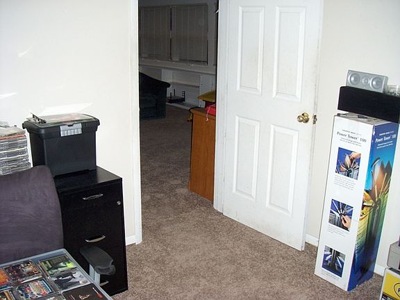 sits in corner of house