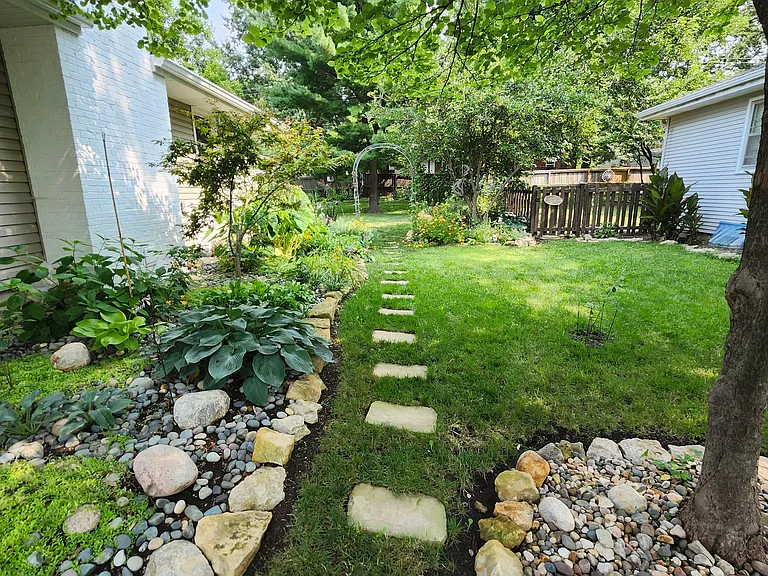 Stroll along the paths and enjoy the gardens